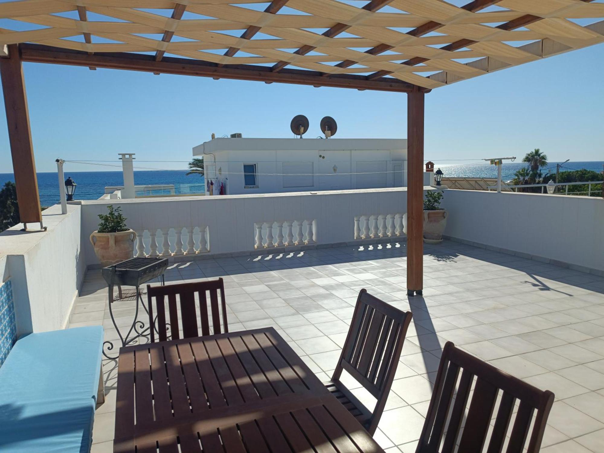 Superbe Etage De Villa Vue Sur Mer Набёль Экстерьер фото